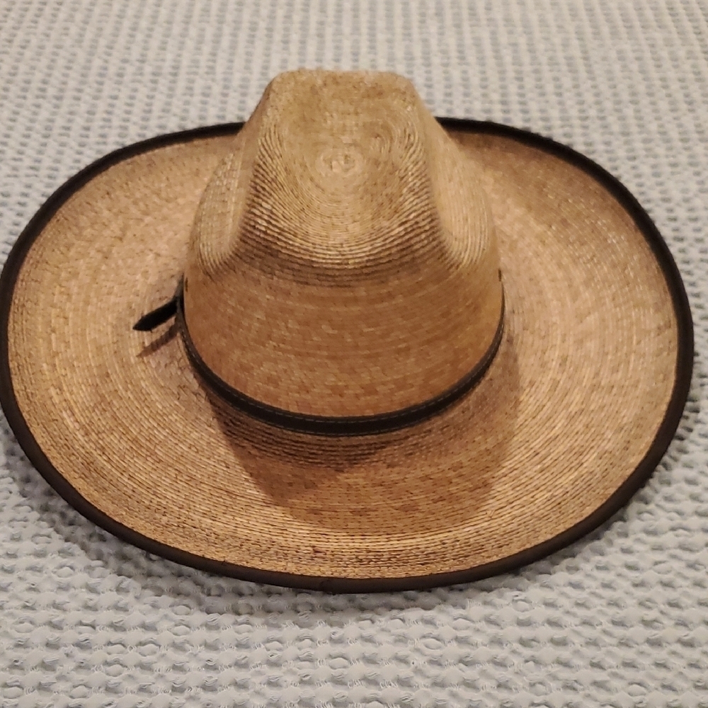 Cody James Brown and Tan Wide-Brimmed Cowboy Hat